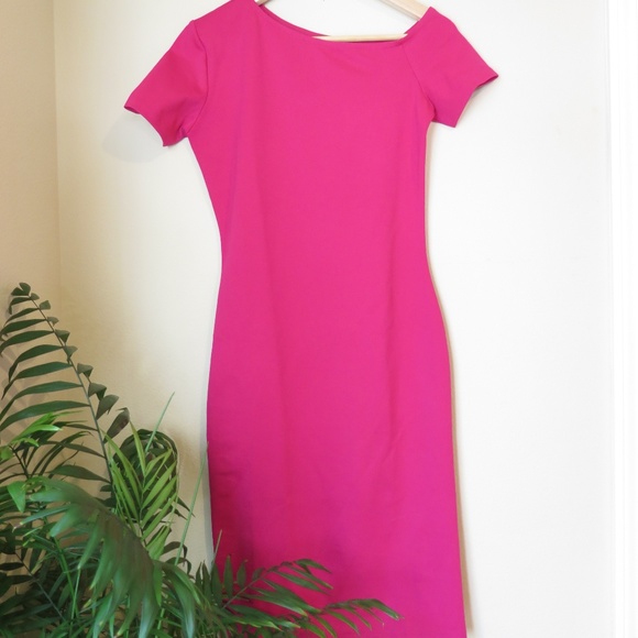 Love...ady Pink Sheath Bodycon Dress *NWT* - Picture 8 of 8